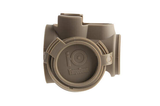 The Tango Down iO Red dot MRO cover FDE also features lens covers